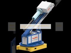 Alüminyum Gaz Dökme Fırını Yan Duvarlı Döner Akış Enjeksiyonu