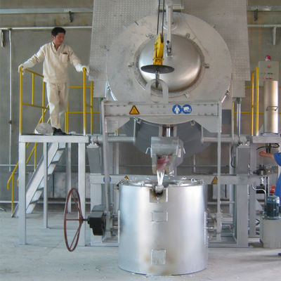 Karbon Çelik Alüminyum Fırın 20-50 KW Güç Ve ±1°C Sıcaklık Kontrol Hassasiyeti