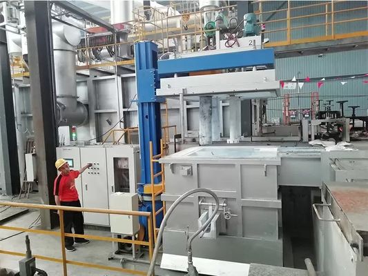 Alüminyum dökme için Inline Rotary Degassing Liquid Unit Equipment