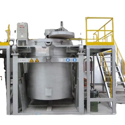 5 KPa Gaz Basıncı Küçük Ölçekli Üretim İçin Alüminyum Çıkartma Fırını