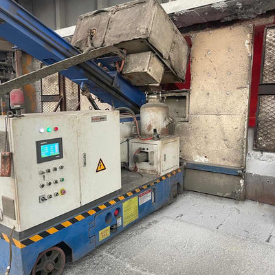 F sınıfı yalıtım, 600 Rpm ayarlanabilir rotor hızı ve alüminyum erimiş işleme için PLC kontrolü ile döner akım enjekte edici
