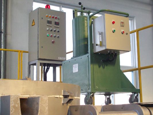 Alüminyum Argon Gazını Arıtmak İçin 15L Yeşil Akı Enjeksiyon Birimi Prosesi