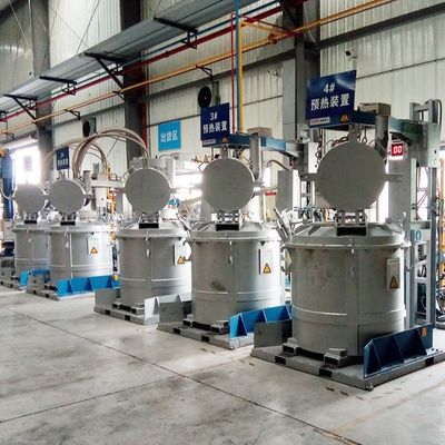 Sabit Ergimiş Alüminyum Transfer Potası Ön Isıtma Sistemi Pota Ön Isıtıcıları