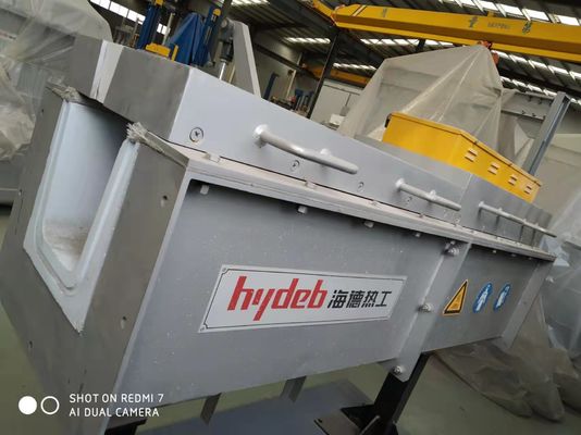Alüminyum dökümhanede kütük dökümü için elektrikli ısıtmalı metal yıkama makinesi.