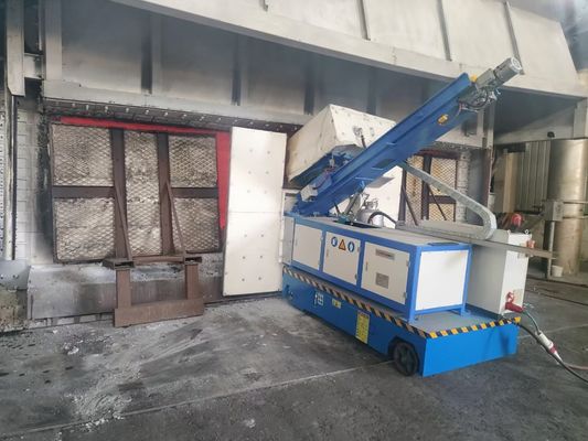 Erimiş Alüminyum Fırını Gaz Giderme İşlemi İçin HDR-2 Döner Fluxing Enjektör Cihazı
