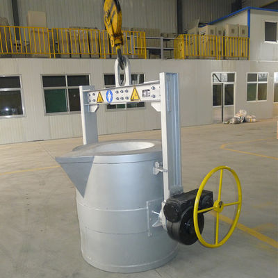 200KM Mesafe İçin 3000kg Çelik Erimiş Alüminyum Transfer Potaları