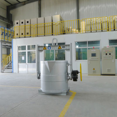 200KM Mesafe İçin 3000kg Çelik Erimiş Alüminyum Transfer Potaları