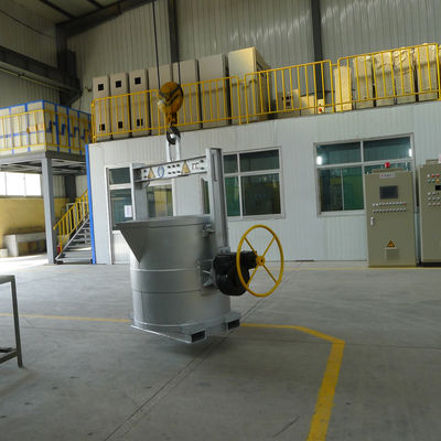 200KM Mesafe İçin 3000kg Çelik Erimiş Alüminyum Transfer Potaları