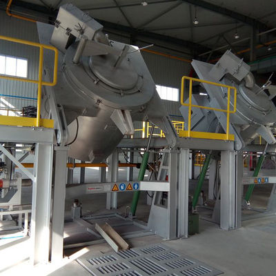 Elektrikli İndüksiyon Isıtmalı Alüminyum Kabuk İndüksiyon Eritme Fırını 1 Ton