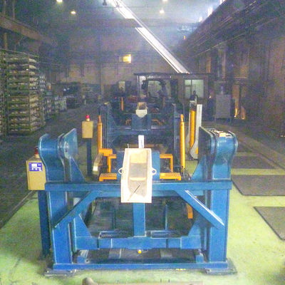 Erimiş Metal İşleme İçin Verimli Alüminyum Fırın Eğme Makinesi