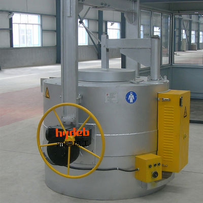 100kg 250kg 500kg 1T IGBT Elektrikli Alüminyum Eritme Fırını Hava Soğutmalı