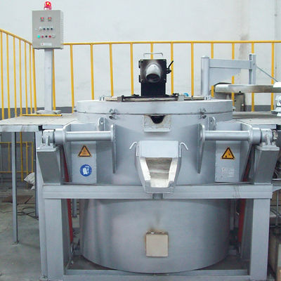 Karbon Çeliği Alüminyum Bekletme Fırını 500 - 1000 Kg/Sa
