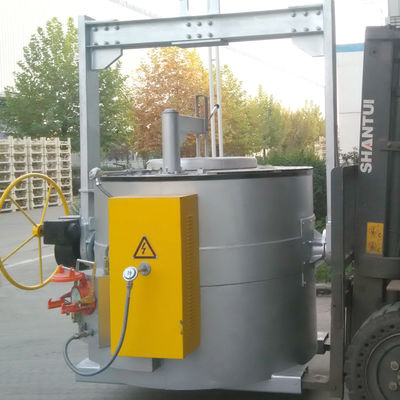 Yüksek hassasiyet ±1°C sıcaklık kontrolü hassasiyeti PLC kontrol sistemi ile alüminyum fırın tutucusu