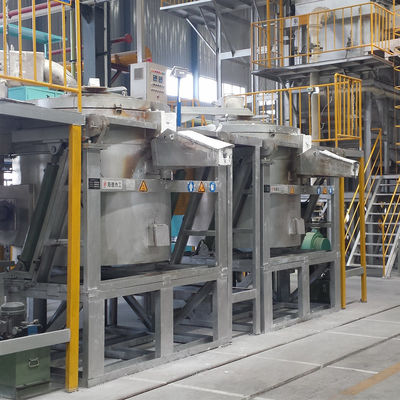 Özelleştirilmiş Sıcaklık Alüminyum Eritme Fırını PLC Kontrolü