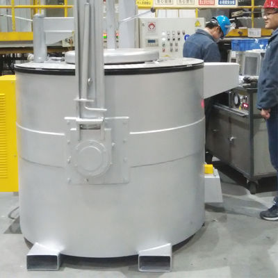 Alüminyum Erimesi Çanak Ocağı Sıcaklık Sıcaklık Alloy dökme Erimcilik AC220V/380V ile çalışan