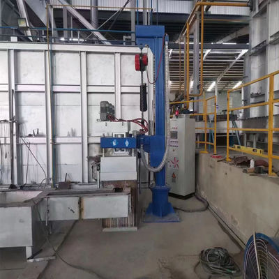 Erimiş Alüminyum İçin Dönüş Launder Tipi Satır İçi Döner Gaz Giderici