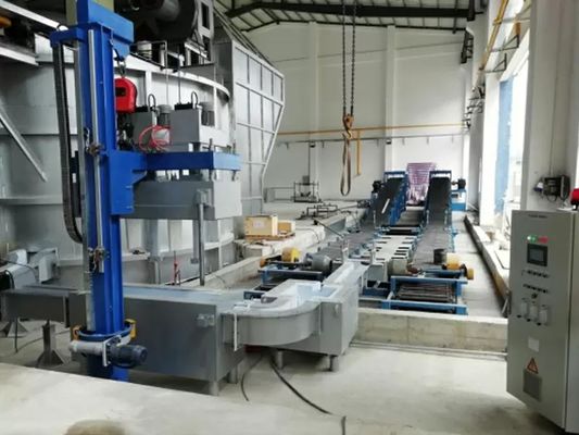 Alüminyum dökme için Inline Rotary Degassing Liquid Unit Equipment