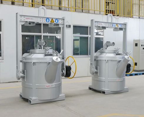 Doğal sıcaklık düşüşü ≤15C/h ile 1000KG Erimiş Alüminyum Transfer Çanakkale