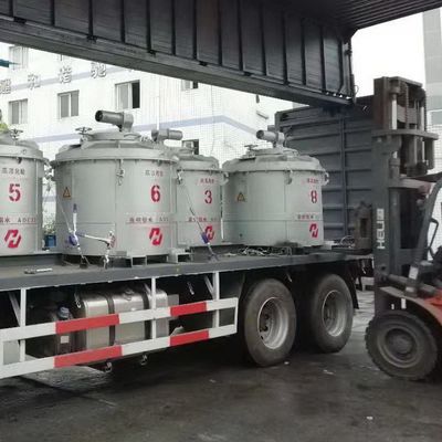Özel sıcaklık aralığı El ile erimiş alüminyum transfer kavanozları