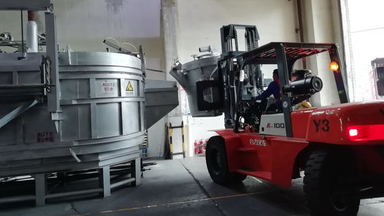Özelleştirilebilir Kapasite Kg 500~3000 Alüminyum Üretimi İçin Erimiş Alüminyum Transferi Kütükleri