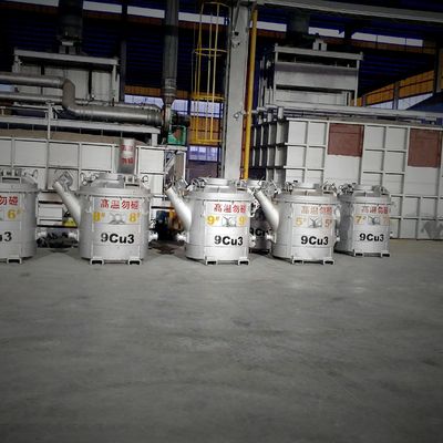 Dökme dökme makinesi için yalıtımlı erimiş alüminyum transfer çanakları