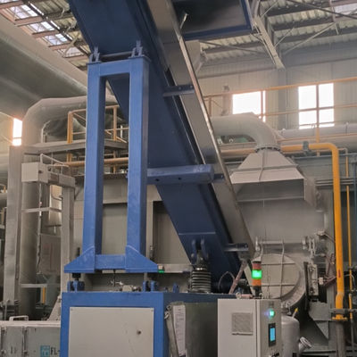 Toplam Güç ≤15kW Rotor Rafining Flux Granularity≤3mm ile Döner Akış Enjektörü