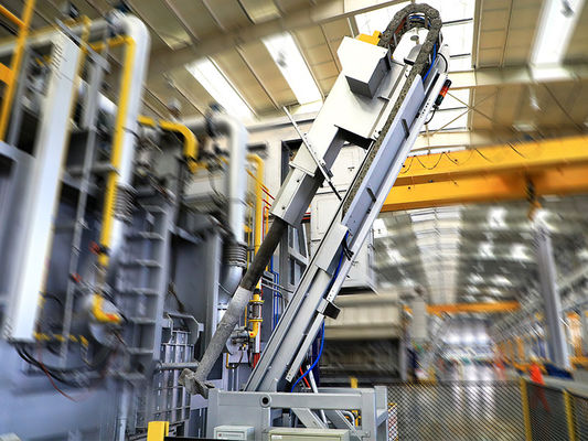 Alüminyum Arıtma için Servo Motor Enjeksiyon Basınç Kontrollü 0-300mm/s Hız ve 25MPa Basınçlı Döner Akı Enjektörü