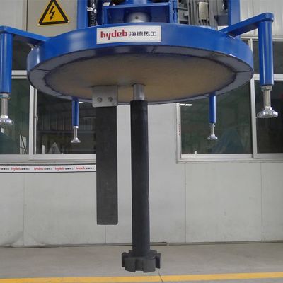 Rafine akışı parçacık boyutu ≤5 mm için hareketli döner gaz çözücü ünitesi