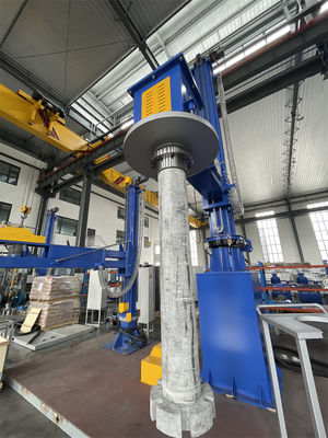 Yüksek Saflıklı Rafine Grafit Gazı Çıkarma Rotoru ve Çubuğu 3000KG Toplam Makine Ağırlığı ≥99.996% Rafine Gaz Saflığı