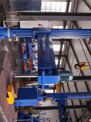 Rotary Erimiş Alüminyum Sıvı Degasser Makinesi Hareketli Alüminyum Sıvı Degazing Rafine Makinesi