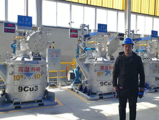 Masraflı Çözüm Otomatik Doğal Gaz Leğeni 5000 Pa Basınçlı