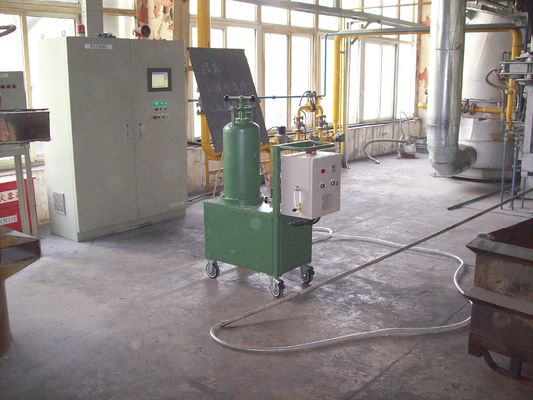 600 kg Rafine Akış Parçacık Boyutu ≤5mm ve Rafine Akış Tozu püskürtme miktarı 0 ̊350g/min