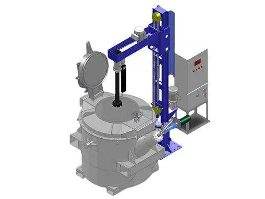 Alüminyum Üretimini 4 Rotorlu Alüminyum Çöğütme Makinesiyle Artırmak 0-600 R/min Grafit Rotor Hızı Ve O2ppm≤5