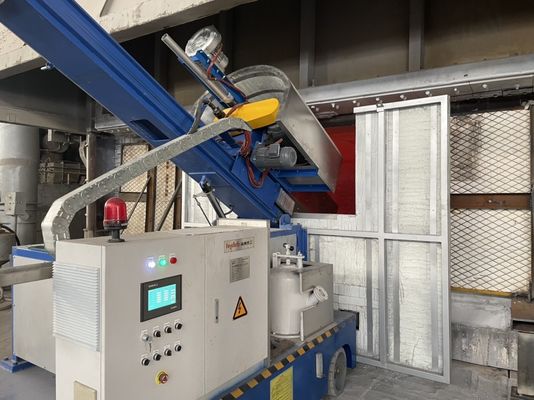 Grafit rotor hızı 0 ¥ 400 r / min Alüminyum rafine için döner akış enjeksiyon makinesi