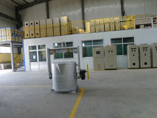Doğal sıcaklık düşüşü ≤15C/h Alüminyum transfer için erimiş alüminyum transfer kutuları