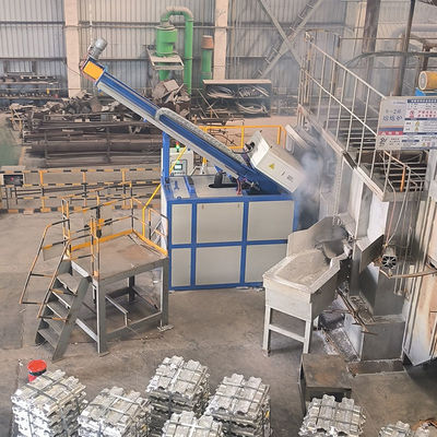 Alüminyum Rafinasyonu Gazdan Arındırma Makinesi Rafinasyon Gazdan Arındırma Zamanı 0-99 Dakika Rafinasyon Akışı Parçacık Boyutu ≤5mm