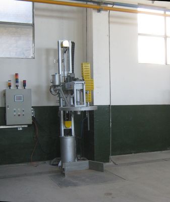 Düzenlenebilir rafine gaz basıncı MPa ve akış parçacık boyutu ≤5mm ile özel Erimiş Alüminyum Degazing Makinesi