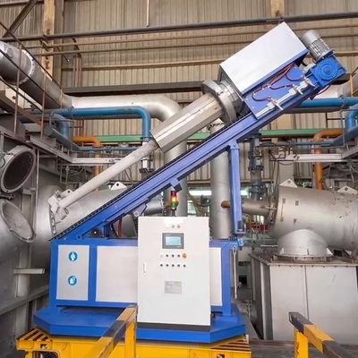 Yüksek saflıklı nitrojen rafineri gazı, vinçle kaldırılan ≤5 mm flüks granülaritesi olan döner akış enjeksiyonu
