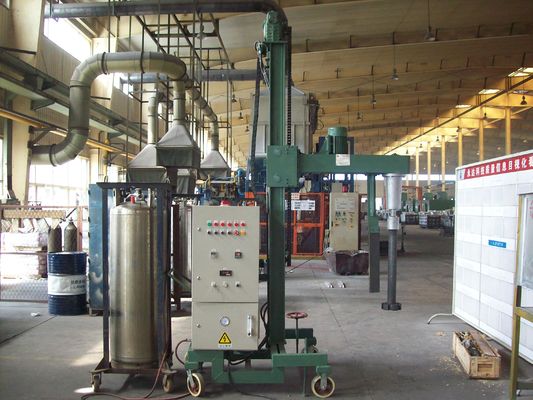 Temizlik Düzenlenebilir Gaz Akış Hızı 15-30 L/min ile Dönerli Gaz Çıkarma Birimi Grafit Rotor Hızı r/min 0-600 Rafine gaz Temizliği ≥ 99.996