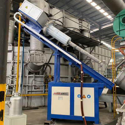 Yüksek Saflıklı Azot Döner Akış Enjektörü %60 Gazı Çıkarma Verimliliği ve 30° Rotor Swing Arası