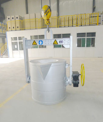 Temperatürlü erimiş metal transfer işlemleri için yumuşak yüzey bitirme erimiş alüminyum transfer çanakları