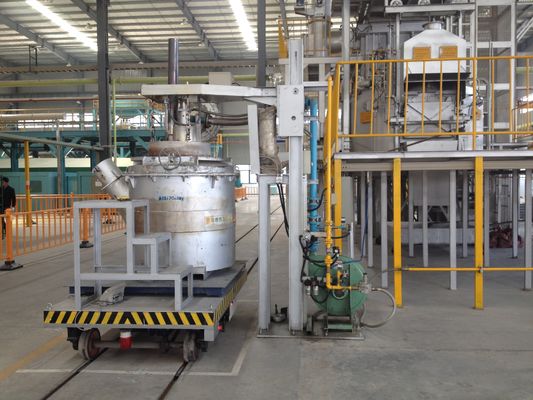 Endüstriyel Kalite Erimiş Alüminyum Transfer Kütükleri 1000KG Kapasite Yüzey Sıcaklığı Yükseltilmesi ≤50