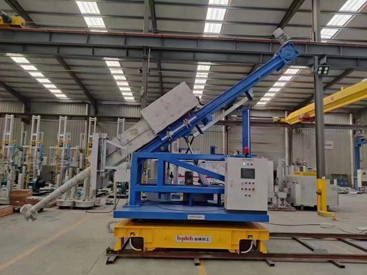Rafine akışı parçacık boyutu ≤5 mm Döner akım enjektörü 380V ± 10% Voltaj Grafit rotoru hızı frekans dönüşüm ayarlaması