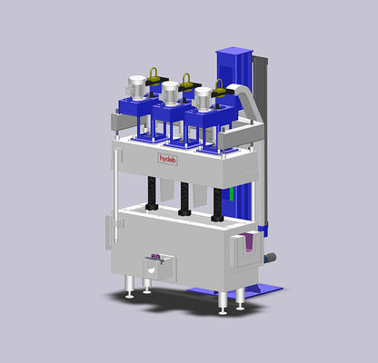 Optimal Performans Rotary Degassing Unit With 60% Degassing Efficiency 1-3 Rotor 100-500 Rpm Dönüş Hızı