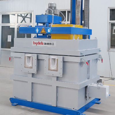 50Hz Frekans Düz Rotary Degazing Birimi Alüminyum 750° Degaz Verimliliği 60%