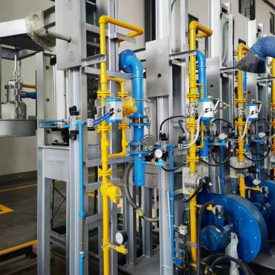 Yüksek sıcaklık uygulamaları için gaz yakıcı ön ısıtıcı aktarma kavanozu