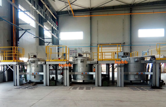 ≤ 5 mm Granularity Boyutlu Yüksek Gaz Çekme Verimliliği ve 50Hz Frekanslı Alüminyum Gaz Çekme Makinesi