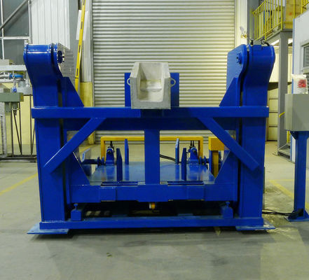 Elektrikle çalışan 350-400 Kg/h erime hızı ve endüksiyon teknolojisi olan alüminyum tutma fırını