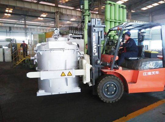 Yüksek Sıcaklık Uygulamaları için 24 Aylık Hizmet Ömrüne Sahip Ergitilmiş Alüminyum Transfer Kepçeleri
