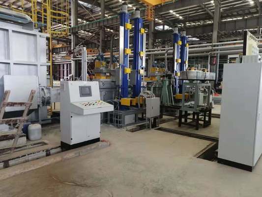 PLC Döner Degazlama Birimi 1200°C 100-600rpm 5-10KW